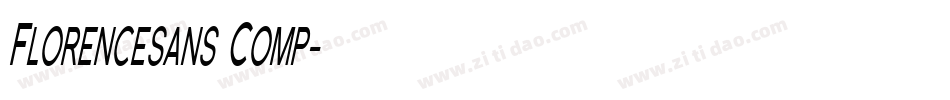 Florencesans Comp字体转换